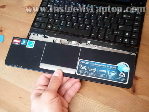 Как разобрать ноутбук Asus Eee PC 1215B (10)